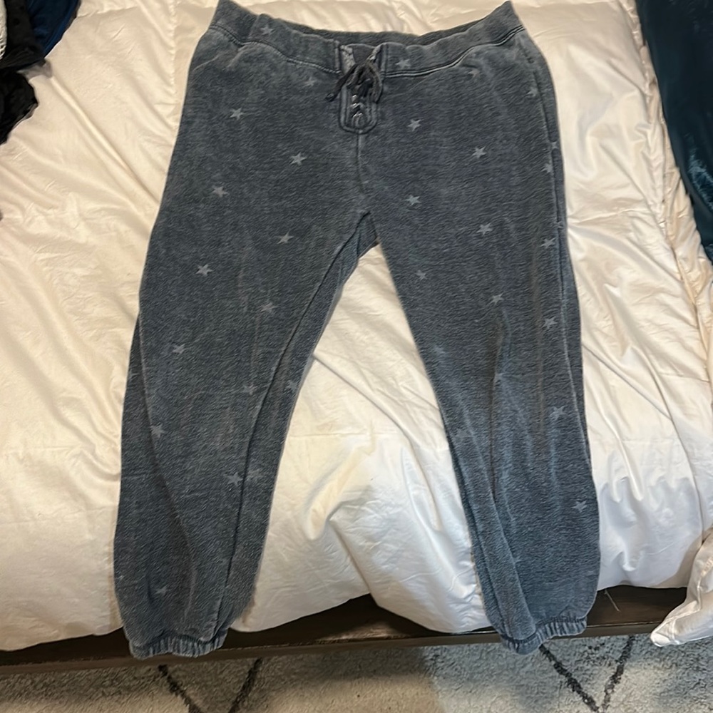Star Print Vintage Havana Sweatpants